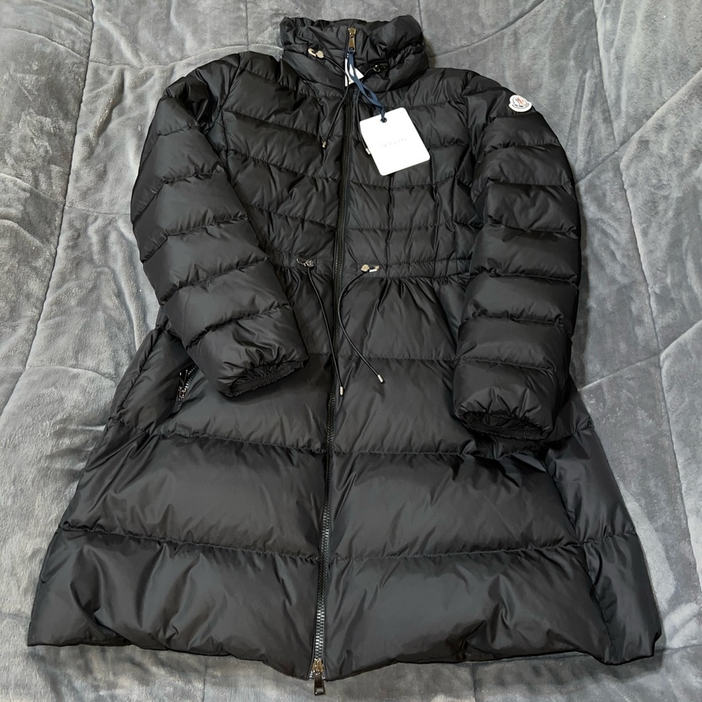 Moncler Malban Long Down Jacket, Never Worn.